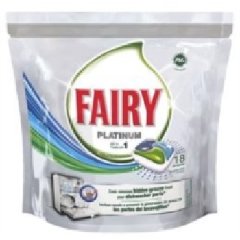Fairy Platinum Ταμπλέτες Πλυντηρίου Πιάτων Regular 16 τμχ