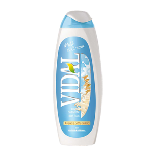 Vidal Αφρόλουτρο Milk & Cream 500 ml