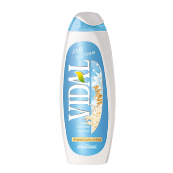 Vidal Αφρόλουτρο Milk & Cream 500 ml