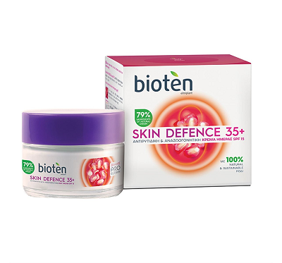 Bioten Skin Defence Aντιρυτιδική Κρέμα Ημέρας Κανονική/Μεικτή Επιδερμίδα 50ml