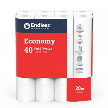 Endless Χαρτί Υγείασ Economy 40τεμ