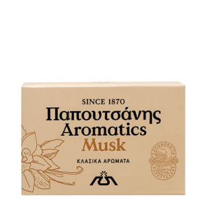 Papoutsanis Aromatics Σαπούνι 125 gr Musk