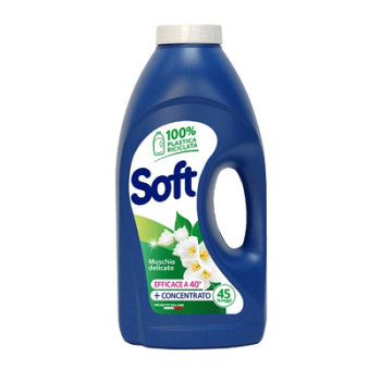 Soft Υγρό Πλυντηρίου Ρούχων Με Άρωμα Muschio Delicato 2