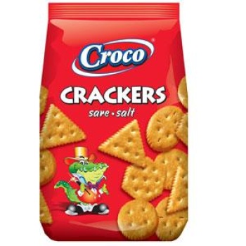 Croco Κράκερς Με Αλάτι 100 gr