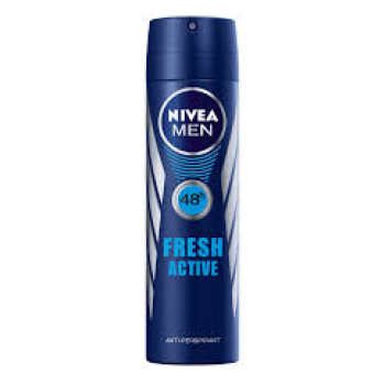 Nivea Men Fresh Active Αποσμητικό Σπρέι 150 ml