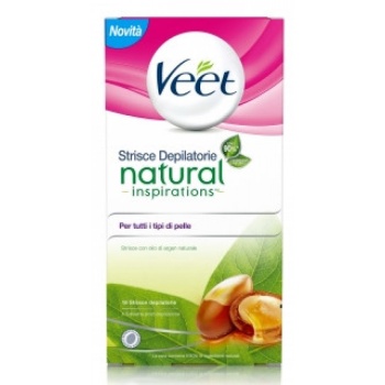 Veet Ταινίες Αποτρίχωσης Με Argan Oil 16 τμχ.