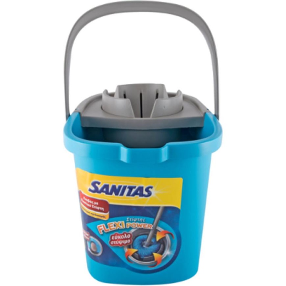 SANITAS ΚΟΥΒΑΣ ΜΕ ΕΛΑΣΤΙΚΟ ΣΤΙΦΤΗ 16L