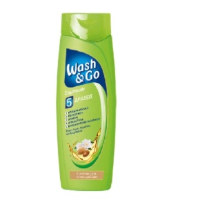 Wash & Go Σαμπουάν Για Ολους Τους Τύπους Μαλλιών 400ml