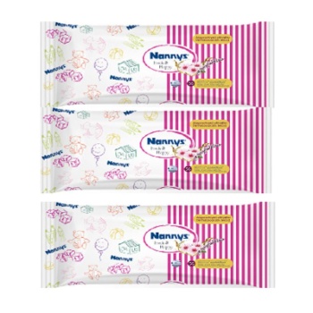 ΜΩΡΟΜΑΝΤΗΛΑ NANNYS ALMOND (3x56ΤΕΜ)