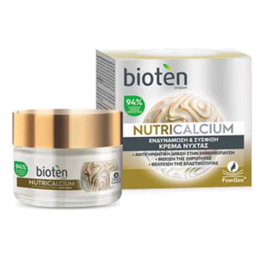 BIOTEN ΚΡΕΜΑ ΝΥΧΤΑΣ  NUTRI CALCIUM 50ML