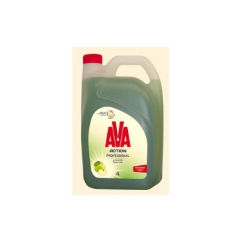 Ava Action Υγρό Πιάτων Λευκό Ξύδι & Πράσινο Μήλο 4L
