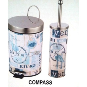 Χαρτοδοχείο 5L & Πιγκαλ Σετ Πυξίδα