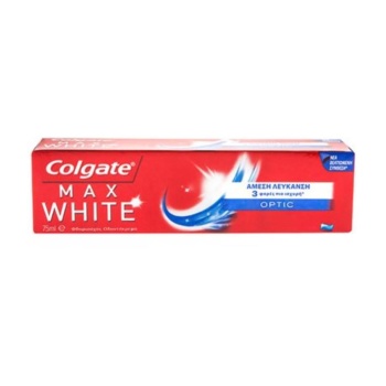 Colgate Οδοντόκρεμα Max White Optic 75ml