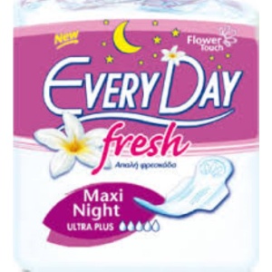 Everyday Σερβιέτες  Maxi Night 10 Τεμάχια