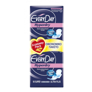 Every Day Hyperdry Σερβιέτες Ultra Plus 18τμχ.