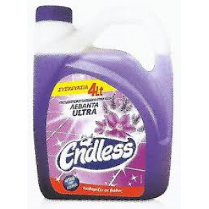 Endless Δαπέδου Καθαριστικό Γυαλιστικό Λεβάντα 4 L.