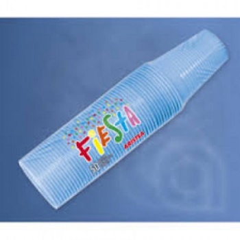 ARISTEA FIESTA ΠΛΑΣΤΙΚΑ ΠΟΤΗΡΙΑ ΜΠΛΕ 50ΤΕΜ