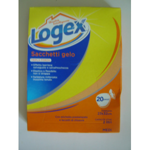 Logex Σακούλες Τροφίμων 20 τμχ. διαστάσεων 23x32