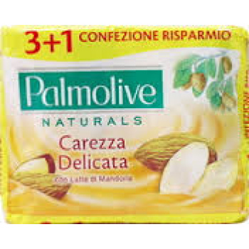 Palmolive Σαπούνι Με Γάλα Αμυγδάλου 3 +1