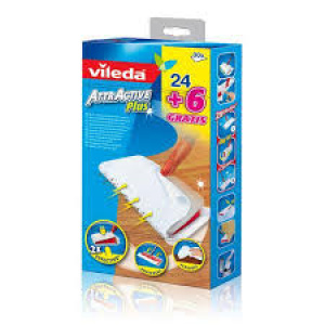 Vileda Ανταλλακτικά Πανάκια 24  + 6 τμχ.