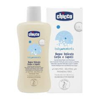 Chicco Απαλό Βρεφικό Αφρόλουτρο Σώματος & Μαλλιών 200 ml