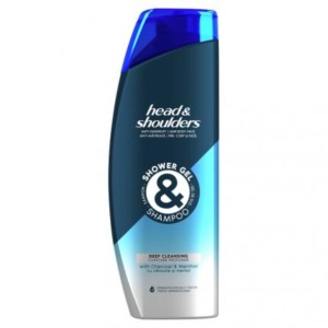HEAD & SHOULDERS 3ΣΕ1 ΑΦΡΟΛΟΥΤΡΟ & ΣΑΜΠΟΥΑΝ ΒΑΘΥΣ ΚΑΘΑΡΙΣΜΟΣ 360ML