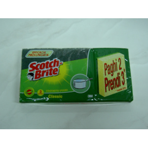 Scotch Brite Σφουγγάρι Κουζίνας 3 τμχ.