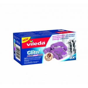 Vileda Glitzi Συρματάκια Με Σαπούνι 8τμχ.