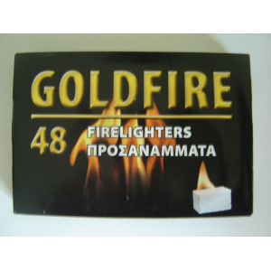 Goldfire Προσανάματα 48 τμχ.