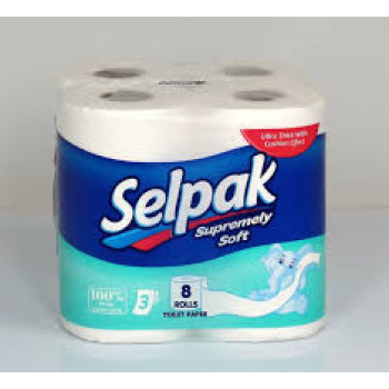 Selpak Χαρτί Υγείας 8 ρολά