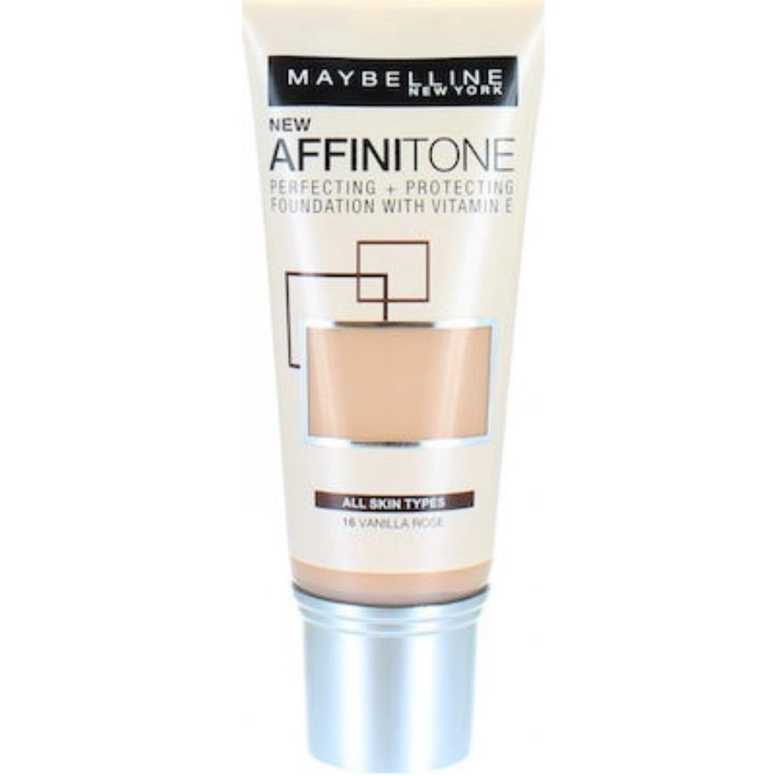 Maybelline Affinitone Ματ μέικ απ 30 ml 16 Vanilla Ros