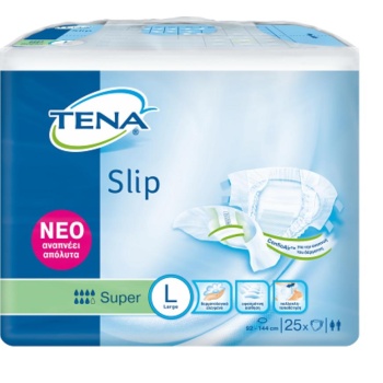 TENA SLIP SUPER LARGE Νο4 (25ΤΕΜ)