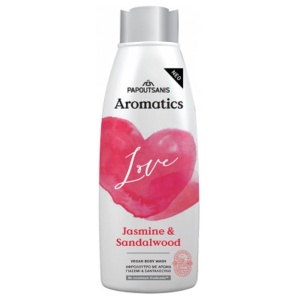 PAPOUTSANIS AROMATICS ΑΦΡΟΛΟΥΤΡΟ LOVE(ΓΙΑΣΕΜΙ&ΣΑΝΤΑΛΟΞΥ) 600ML