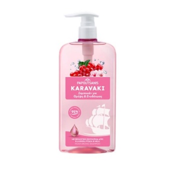PAPOUTSANIS KARABAKI ΣΑΜΠΟΥΑΝ 600ML ΘΡΕΨΗ&ΕΝΥΔΑΤΩΣ