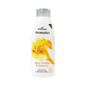 Papoutsanis aromatics αφρόλουτρο spicy vanilla & tobacco - vegan (600ml)