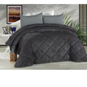 ΠΑΠΛΩΜΑ ΦΑΝΕΛΑ ΡΙΓΕ 220Χ240 RIBBON CAPPUCINO PO