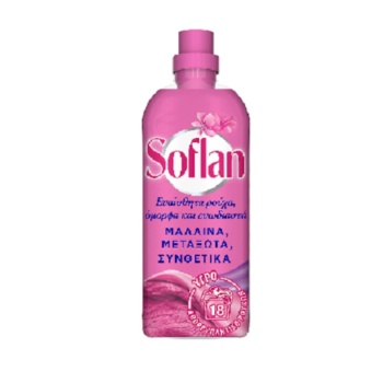 SOFLAN ΥΓΡΟ ΓΙΑ ΠΛΥΣΙΜΟ ΡΟΥΧΩΝ ΣΤΟ ΧΕΡΙ 900ML
