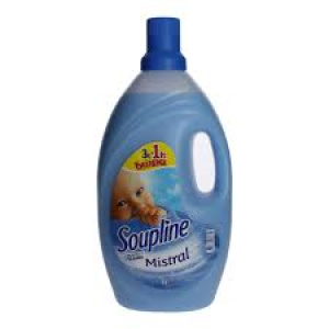 Soupline Mistral Υγρό Μαλακτικό Ρούχων 3+1L