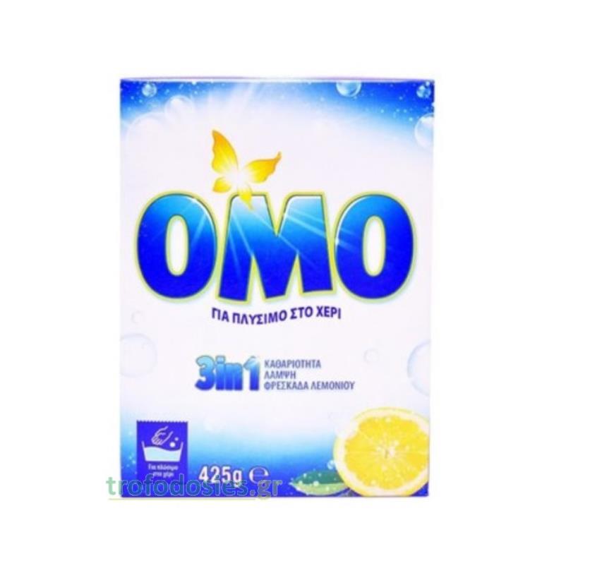 Omo Σκόνη Χειρός 3 σε 1 425gr