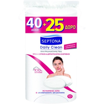 SEPTONA ΔΙΣΚΟΙ OVAL ΝΤΕΜΑΚ. ΔΙΠΛΗΣ ΟΨΕΩΣ (40+25)