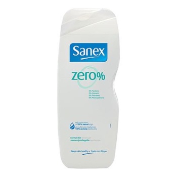 Sanex Αφρόλουτρο 650 ml Zero Normal Skin