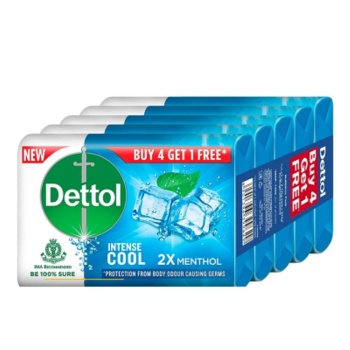 Dettol προστατευτικά σαπούνια έναντι των μικροβίων 125γρ 4+1 δώρο