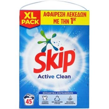 SKIP ΣΚΟΝΗ ACTIVE CLEAN 45ΜΕΖ. 2.925KG