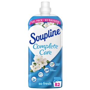 Soupline Complete Care Συμπυκνωμένο Μαλακτικό Ρούχων Fresh 82mez. 1