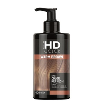 Farcom HD Μάσκα Ανανέωσης Χρώματος Ζεστό Καφέ 400ml