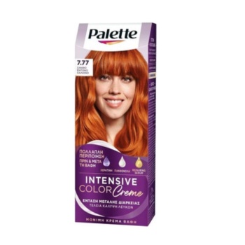 PALETTE ΒΑΦΗ ΜΑΛΛΙΩΝ  (7.77)(ΞΑΝΘΟ ΕΝΤΟΝΟ ΧΑΛΚΙΝΟ)