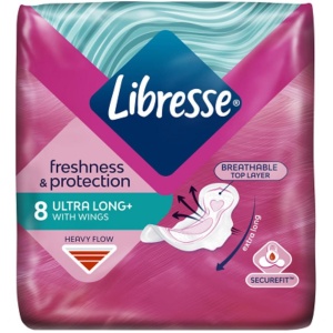 LIBRESSE ΣΕΡΒΙΕΤΑ LONG ULTRA THIN 10ΤΕΜ