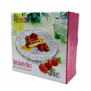 Πιάτο Πάστας Λουλούδι Σετ 6 Τεμάχια