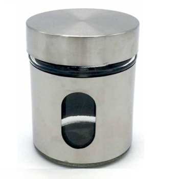 ΒΑΖΟ ΓΥΑΛΙΝΟ COMO INOX ΜΙΚΡΟ