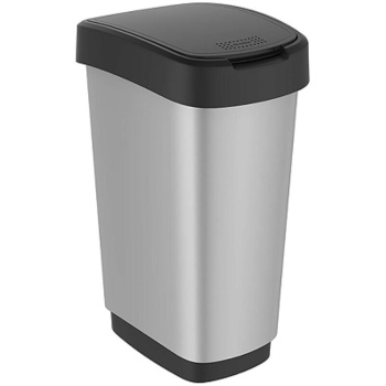 ΚΑΔΟΣ 25L TWIST ΑΙΩΡΟΥΜΕΝΟ ΚΑΠΑΚΙ SILVER
